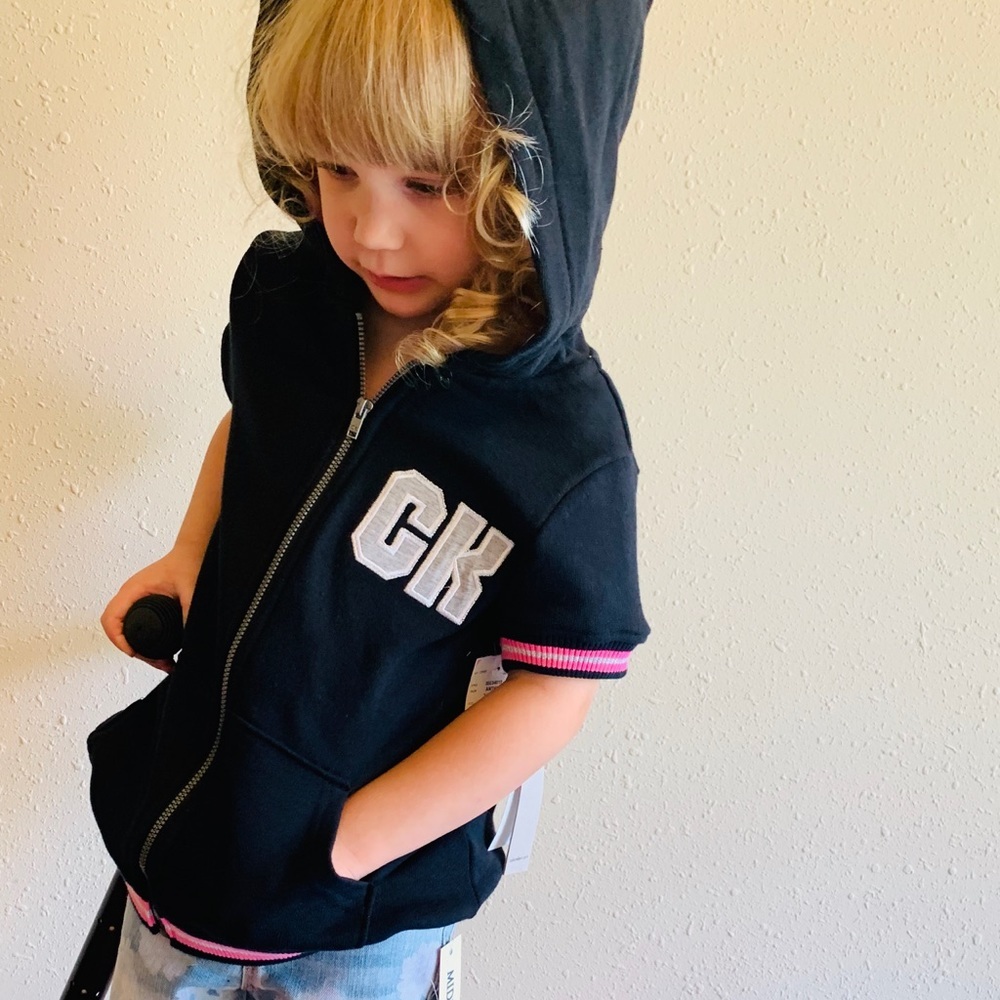 Calvin Klein Girls Hoodie/Sz:S(7)/NWT